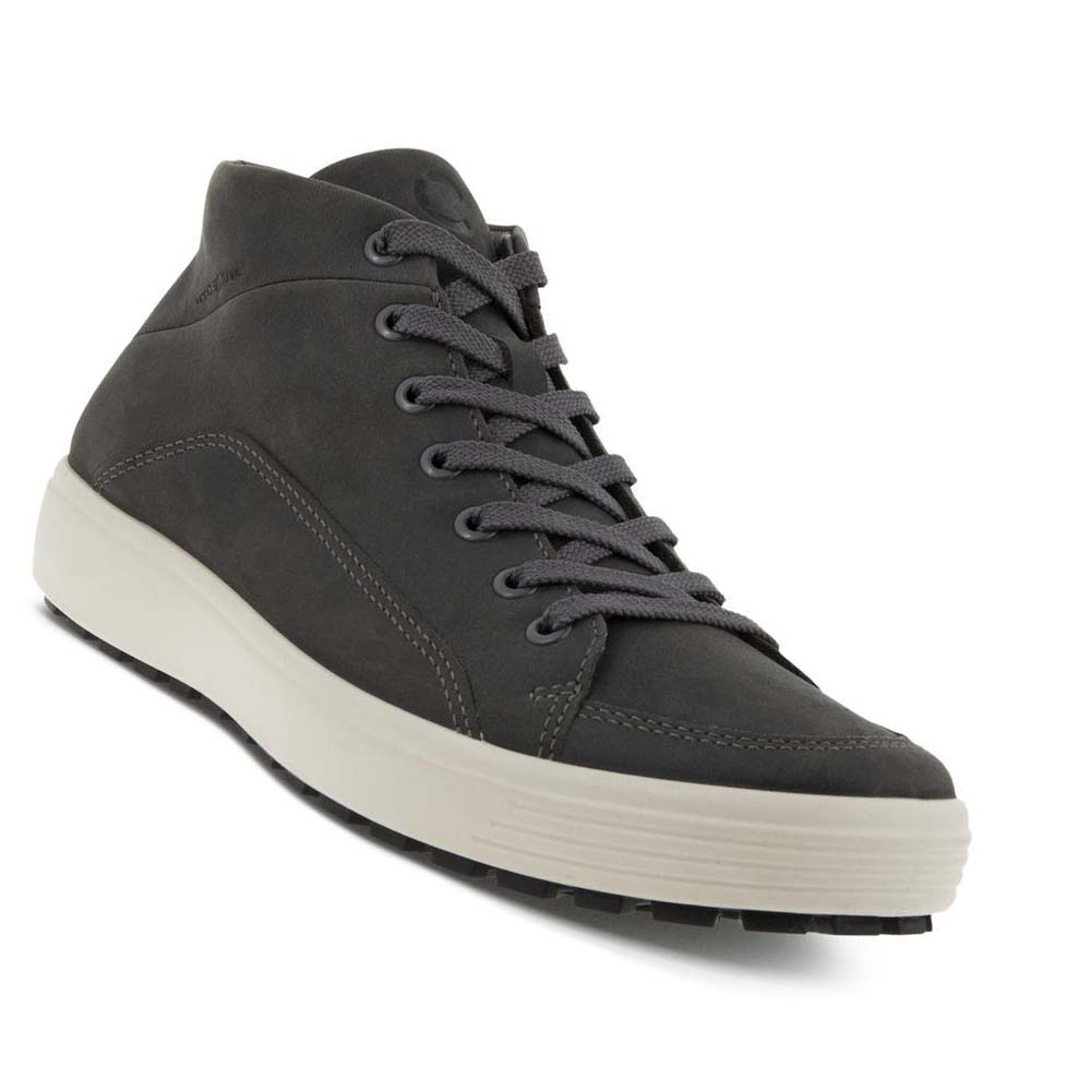 Pánské Boty Casual Ecco Soft 7 Tred Urban Černé | CZ 484VRW